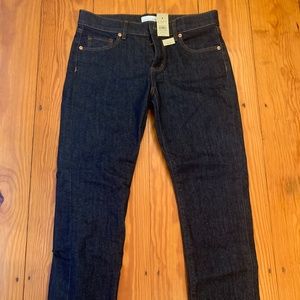 Loft modern straight petite jeans
